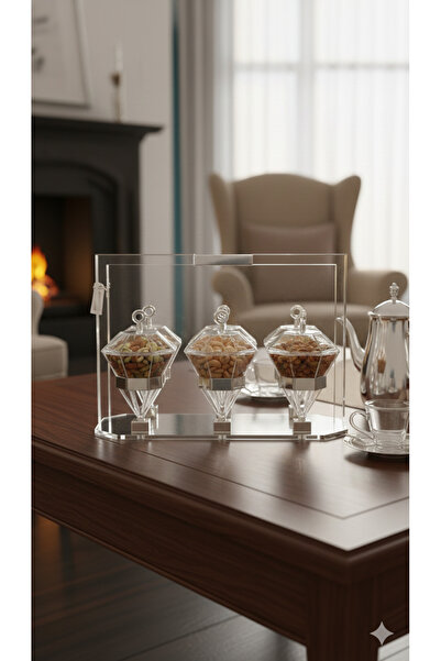 Generic Elegantly designed dessert and nut dish holder