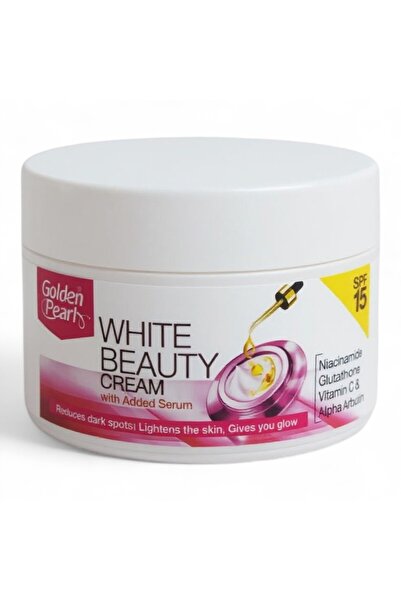Golden pearl كريم الجمال الأبيض مع السيروم