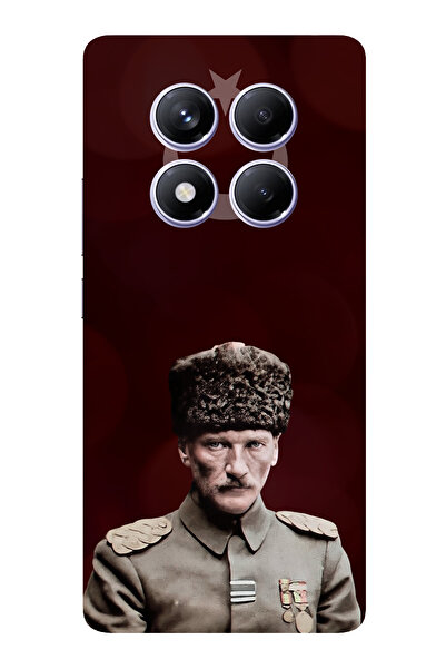 TechTree حافظة سيليكون متوافقة مع هاتف Redmi Note 14 PRO PLUS من Ay Yıldız ور...