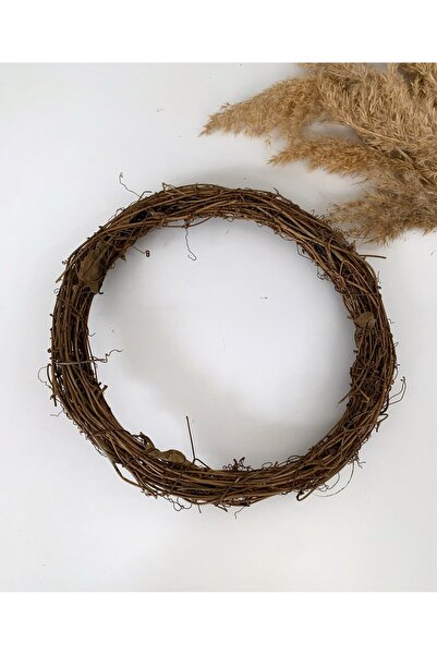 fundahobi زينة باب عشبية عضوية 30 سم