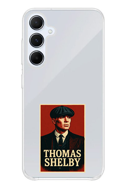 TechTree حافظة سيليكون متوافقة مع هاتف سامسونج جالاكسي A55 من توماس شيلبي مطبوع