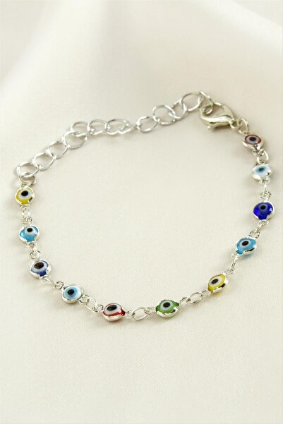 ZERO LAND 1613203749 خرز العين الزرقاء (220332) سوار مينا - ملون