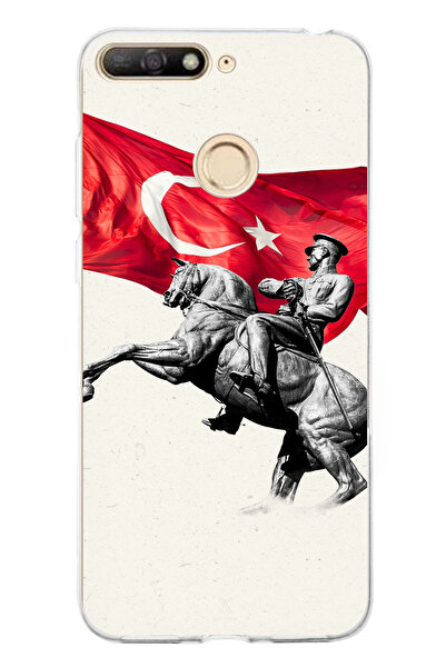 TechTree حافظة سيليكون لهاتف هواوي Y6 2018 - متوافقة مع Honor 7A، تتميز بتفاص...