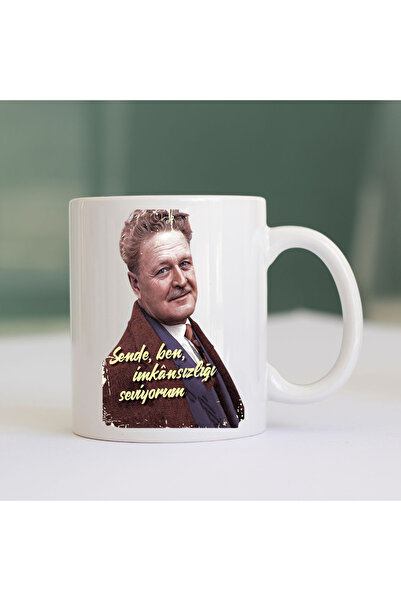 HD POSTER Nazım Hikmet Baskılı-Hediyelik Kupa Bardak-Baskılı Kupa Bardak