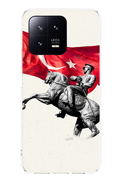 TechTree حافظة سيليكون متوافقة مع هاتف Xiaomi Mi 13 مزودة بتفاصيل مفصلة لأتات...