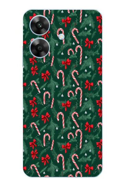 TechTree حافظة سيليكون متوافقة مع هاتف Realme Note 60 على شكل شجرة الصنوبر وع...