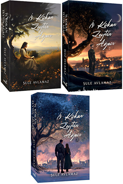 İndigo Kitap İs Kokan Zeytin Ağacı Karton Kapak 3lü Set