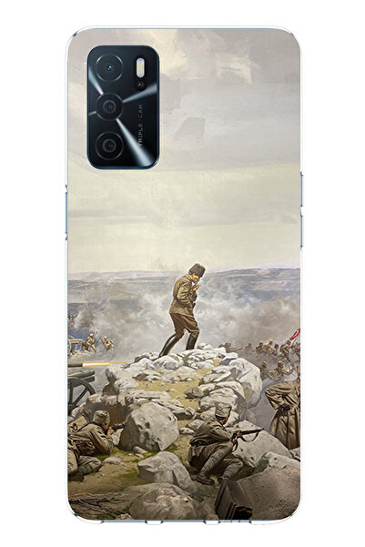 TechTree حافظة سيليكون متوافقة مع هاتف اوبو A16 من Cephede Commander Independ...