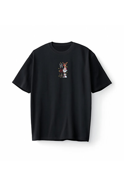 Bumeta هودي السنة الجديدة HO HO HO عيد الميلاد الغزال سانتا رجل الثلج مطبوع ق...