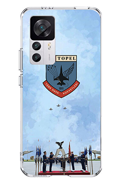 TechTree حافظة سيليكون متوافقة مع القوات الجوية التركية مطبوع لهاتف Xiaomi Mi...