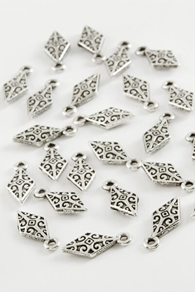 ZERO LAND Nrzsnt Triangle Rosary Spacer 50 (230757) Gram-Silver Color