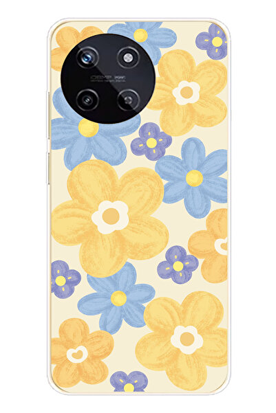 TechTree حافظة سيليكون ناعمة متوافقة مع هاتف Realme 11 4G مطبوع