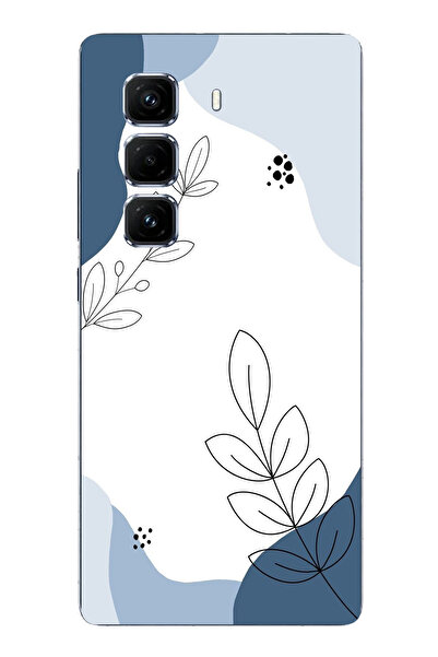 TechTree حافظة سيليكون متوافقة مع هاتف Infinix Hot 50 PRO PLUS+ بأشكال هادئة ...