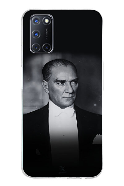 TechTree أناقة وروعة متوافقة مع OPPO A52-A72-92: حافظة سيليكون مطبوع مع بدلة ...