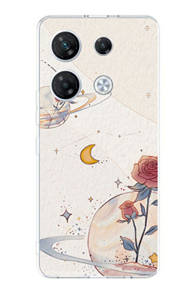 TechTree حافظة سيليكون متوافقة مع هاتف Infinix GT 20 PRO، بتصميم كوكب ونجمة و...