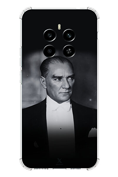 TechTree أناقة ورقيمة متوافقة مع هاتف Realme 12 4G-12: حافظة سيليكون مطبوع مع...