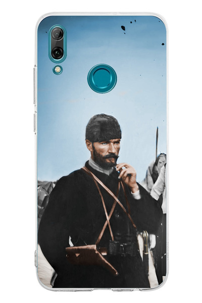 TechTree حافظة سيليكون متوافقة مع هاتف Huawei P Smart 2019 من Ataturk Cephede...