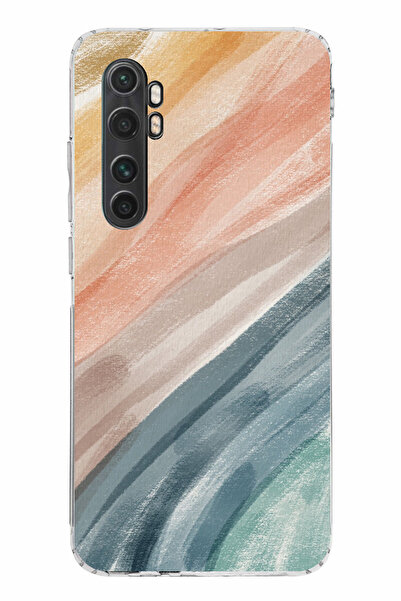 TechTree حافظة سيليكون متوافقة مع Mi Note 10 Lite مطبوع