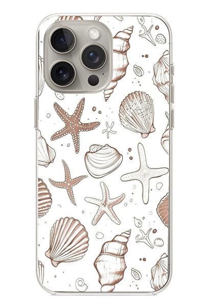 TechTree حافظة سيليكون مطبوع متوافقة مع هاتف iPhone 15 PRO MAX باللون البني و...