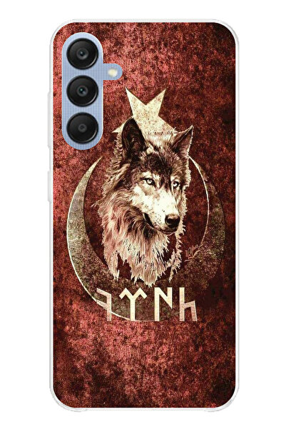 TechTree حافظة سيليكون مطبوع متوافقة مع هاتف سامسونج جالاكسي A25 مع كتابة جوك ترك ونقش بوزكويرت