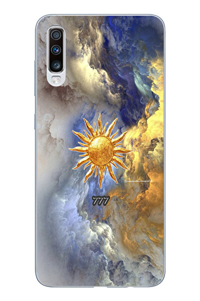 TechTree حافظة سيليكون متوافقة مع هاتف سامسونج جالاكسي A50-A30S 777 بتصميم ال...