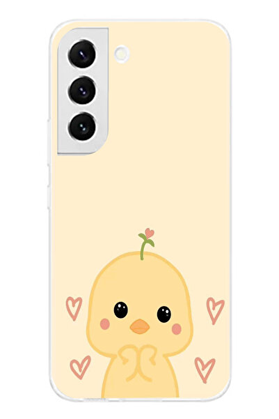 TechTree حافظة سيليكون مطبوع متوافقة مع هاتف سامسونج جالاكسي S22 بنمط الديك ا...