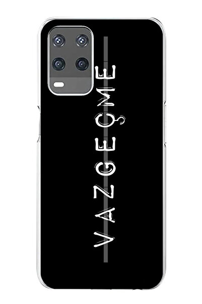 TechTree حافظة سيليكون متوافقة مع هاتف OPPO A54 مكتوب عليها مطبوع