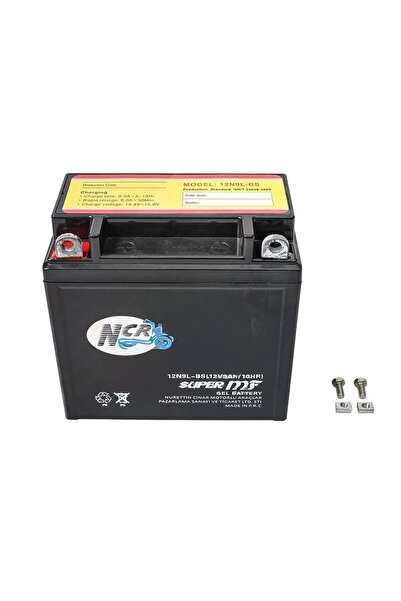 NCR TVS APACHE AKÜ DİK ATV RUS JAWA PLANET AKÜ 12N9L-BS 12V9AH