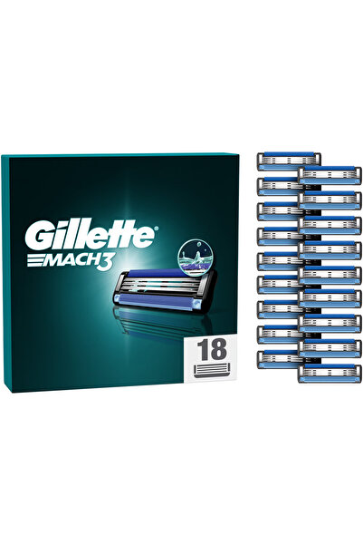 Gillette Piese de schimb pentru aparatul de ras Mach3, 18 buc.