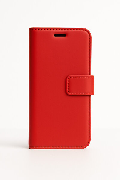 PiyasaSepeti Samsung Galaxy A24 Wallet Stand Cover Case Red