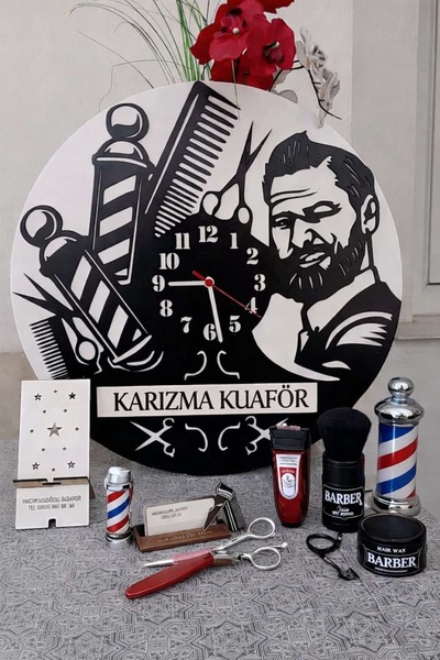 mrchediyesepeti Berber & Kuaför & güzellik merkezi KİŞİYE ÖZEL İSİM yazılı ŞI...