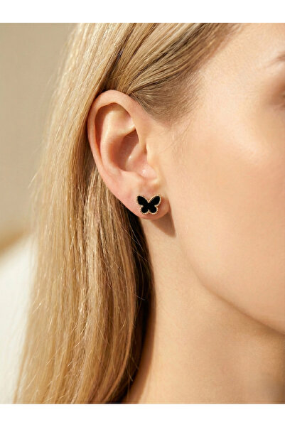 Candy Nuveria Night Butterfly Enamel Butterfly Earrings