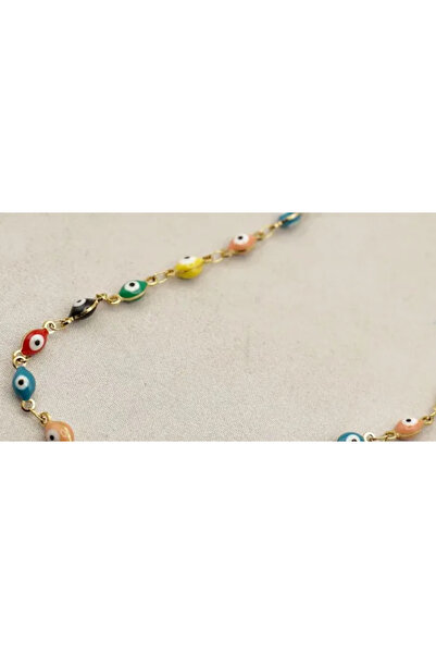 XUPING JEWELRY Colored Eye of Horus Necklace Plated with 18k Gold