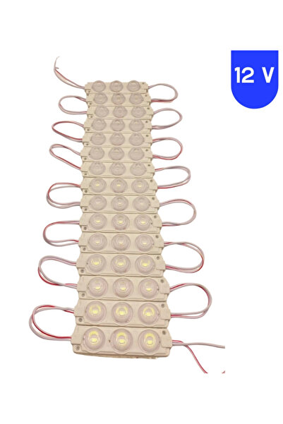 POWERR LED AYDINLATMA 12 Volt 3 Watt 3 Lensli 4000K Naturel Beyaz 3030 SMD Le...