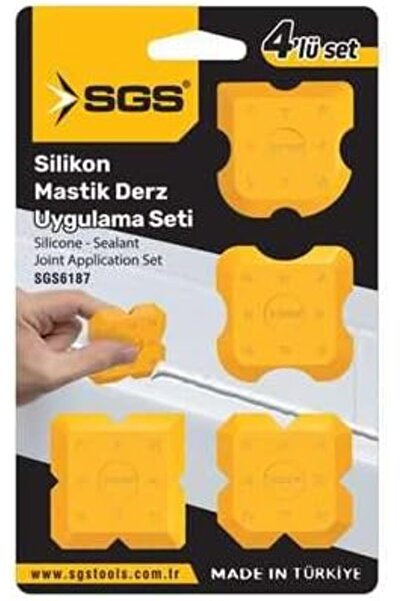 BRF MRT Silikon ve Mastik için Derz Çekme Aparatı, Profesyonel Uygulama Aleti...