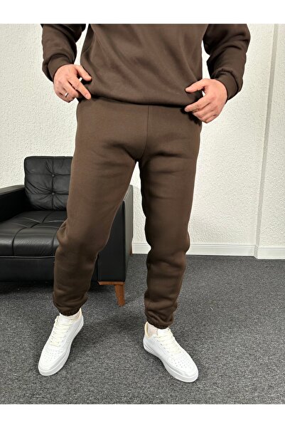 tetramoda Üç İplik Ş Fleece-Lined Basic Fleece-Lined Sweatpants