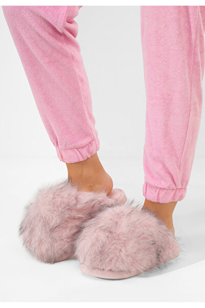 B T Shoes Παντοφλεσ γυναικειεσ χειμερινεσ Michely ροζ