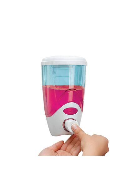 Maxel Şeffaf Hazneli Duvara Monte Basmalı Sıvı Sabunluk