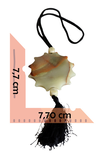 taru pasaj 3 Inch Onyx Natural Stone Offering Stone – Handmade, Original Patt...