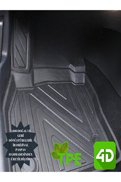 Universal Citroen Berlingo Panelvan 2019+ 4D Havuzlu Paspas Takımı