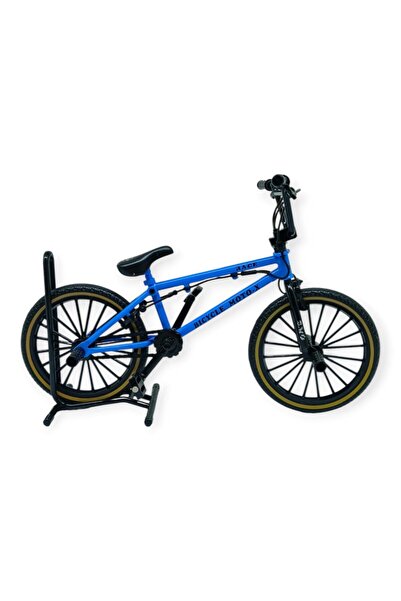 Lisinya Model Araçlar -1:8 Metal BMX Bisiklet - Die -Cast 17 cm - Mavi (Lisinya)