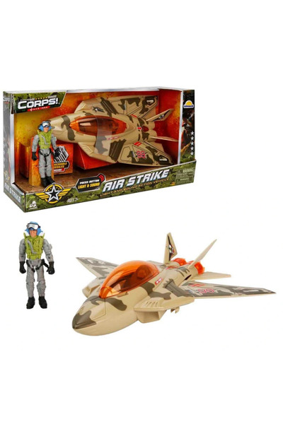 OSENSE The Corps Air Strike Military Play Set with Sound and Light