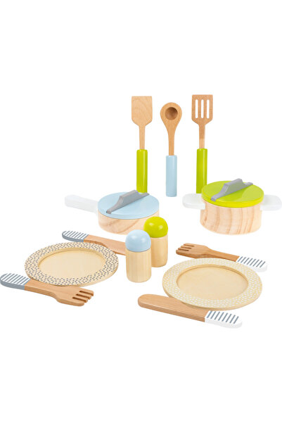 Small Foot Set de joacă - veselă și articole de gătit, SMALL FOOT, 3 ani+