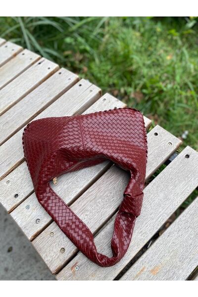 RMY MODA Milano Knitted Pattern Women's Shoulder Bag