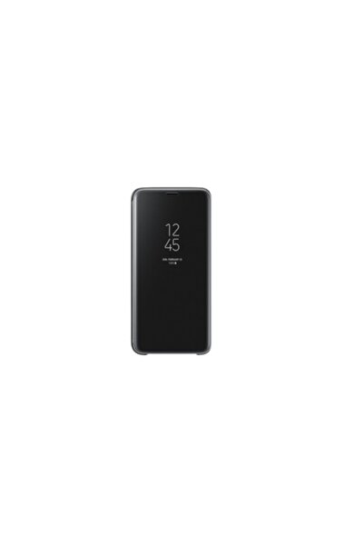 SOHO Husă cu clapă Clear View pentru Samsung Galaxy A50, neagră