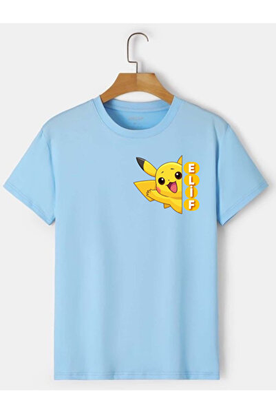 VAYNOR Unisex Oversize Tişört-pokemon pikaçu çizgifilm