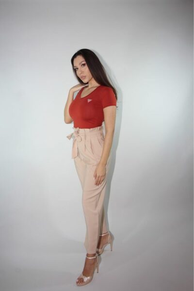 VILA OFFICE PANTS BEIGE