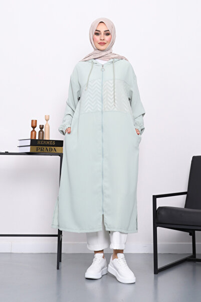 İmajButik Mint Hooded Zipper Cap