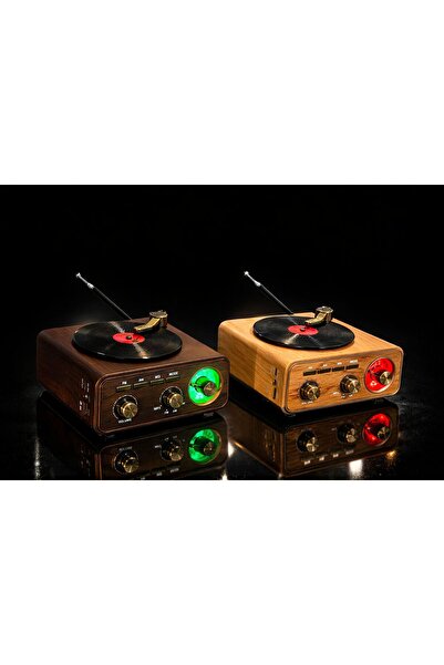 Universal MD-1317BT Nostaljik Pikap Tasarımlı Bluetooth Hoparlör | USB TF AUX FM Radyo