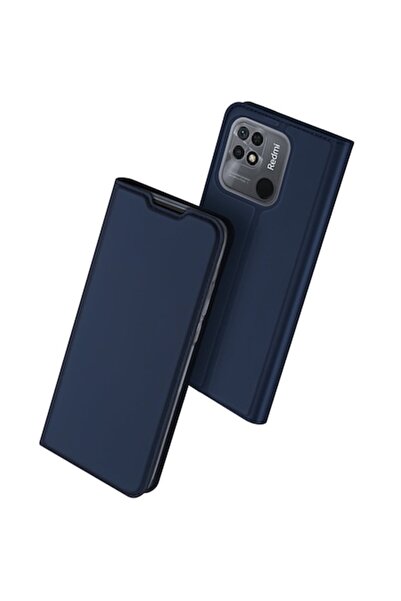 e-Eunoia Art Carcasă DUX DUCIS Skin Pro pentru Xiaomi Redmi 10C - Albastru marin